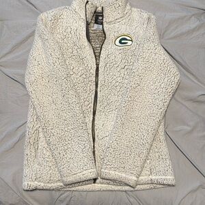 GREEN BAY PACKERS SHERPA ZIP UP